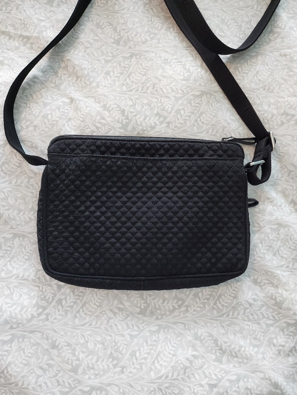 Vera Bradley Women's Microfiber Little Hipster Crossbody Purse with RFID Protect - Picture 8 of 13